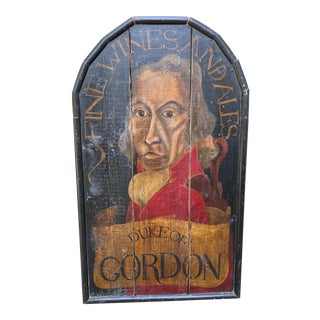English Handpainted Pub Sign For Sale