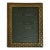 Mid-Century Italian Florentine Olive Green Leather Photo Picture Frame Stamped With Gilt Fleur De Lis by G. Serranglini Florence, Italy For Sale