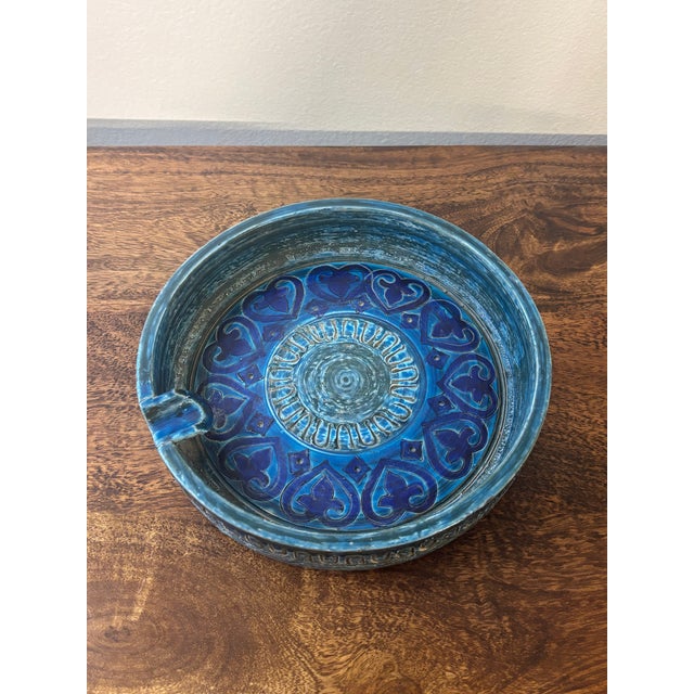 A sculptural and highly collectible example of Italian mid-century design by Aldo Londi for Bitossi. Executed in the...