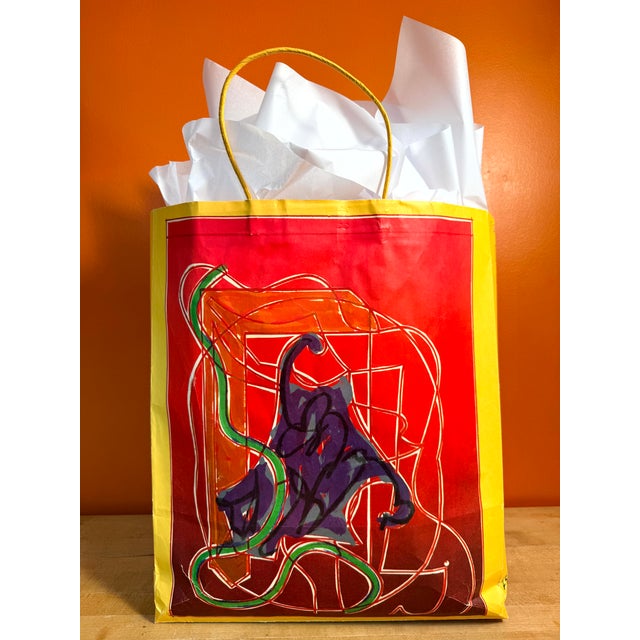 1980s 1984 Frank Stella Walker Art Center Exhibition Bag for Dayton's For Sale - Image 5 of 18