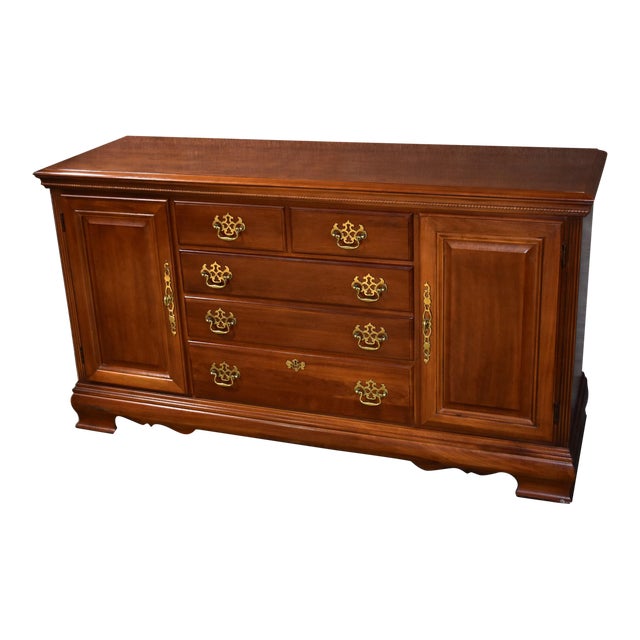 Vintage American Drew Traditional Style Cherry Sideboard Chairish