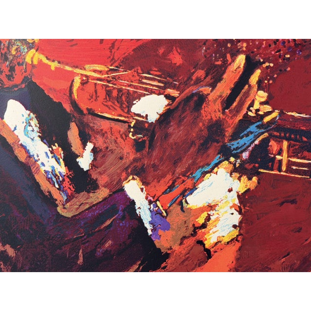 1970s After Leroy Neiman Atibuido, Louis Armstrong, Silkscreen Print, 1976 For Sale - Image 5 of 13