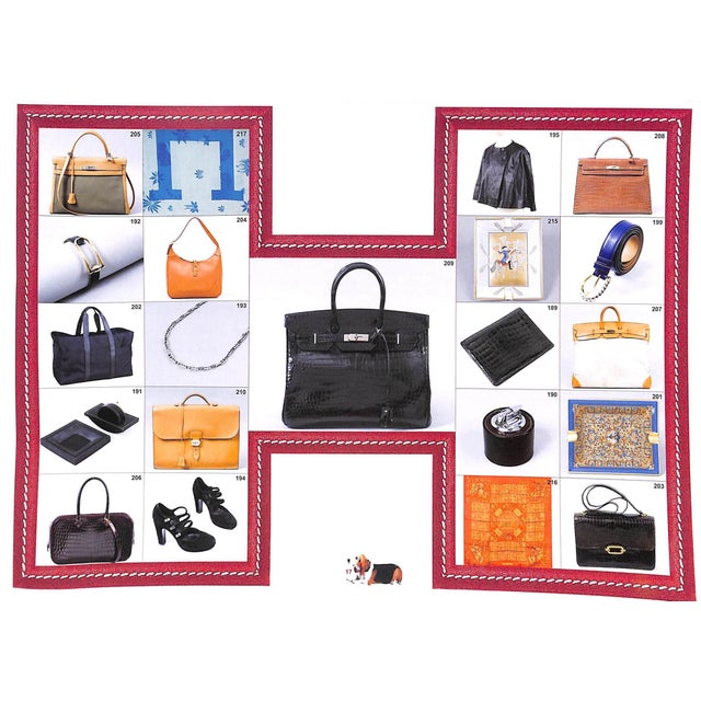 Paper Hermès Paris Vintage Auction Catalog 2008 For Sale - Image 7 of 13