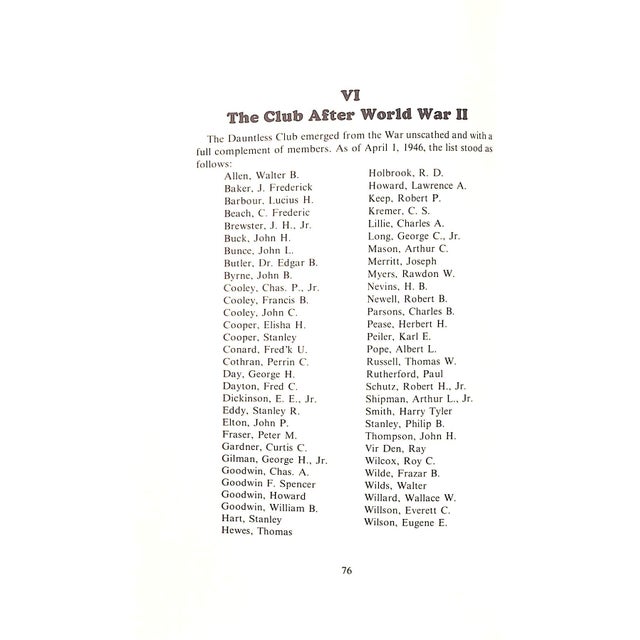 "The Dauntless Club 1906-1981 Essex, Connecticut 75th Anniversary " 1982 e.s.g. For Sale - Image 4 of 15