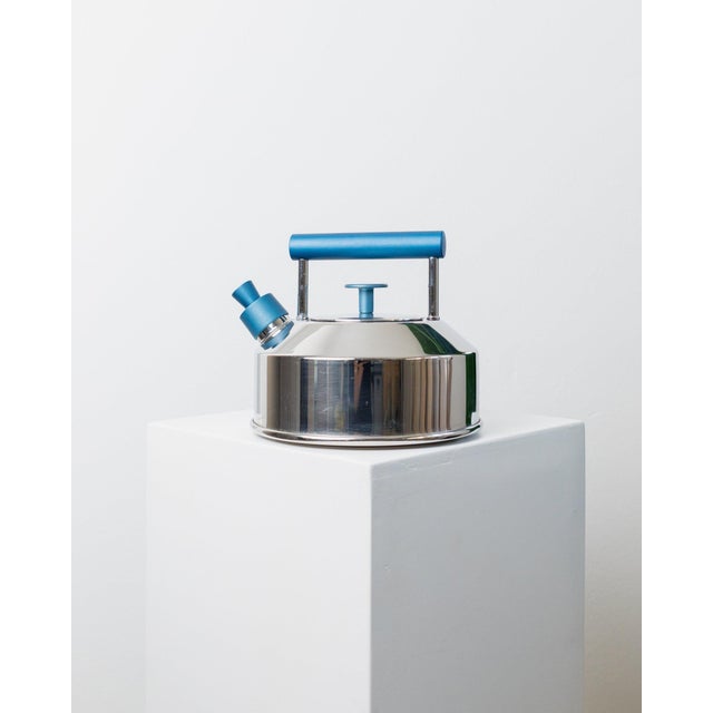 Vintage Italian Prandelli Stainless Steel Kettle by Raunkjaer Kjaergaard, 1980s For Sale - Image 11 of 12