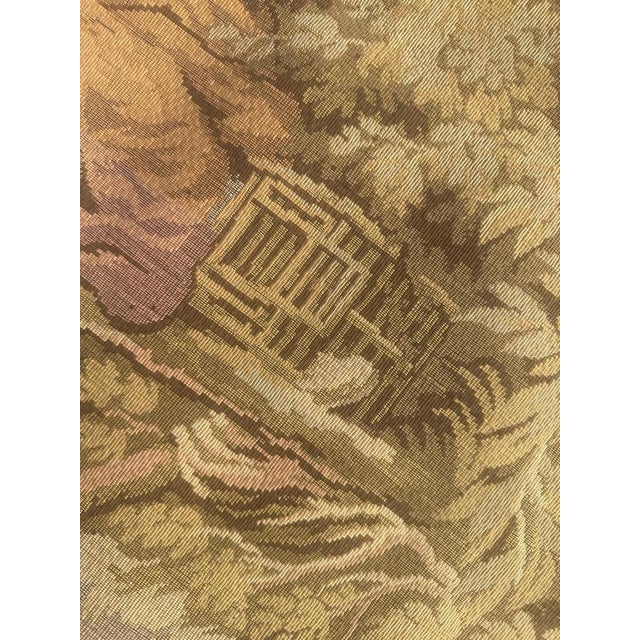 Mid-Century Aubusson French Jacquard Tapestry., 1970s For Sale - Image 14 of 18