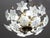 Glass Grace Kelly, Delicious Murano Ceiling Light White Flowers, 1980 For Sale - Image 7 of 16