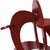 Raspberry 2 - Original Red Abstract Circle Metal Sculpture For Sale In Los Angeles - Image 6 of 10