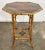 Antique Hand Painted Chinoiserie Style Scorched Bamboo Table For Sale - Image 13 of 13