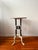 1950s Vintage Imperial Furniture Painted Mahogany Side Table | Hand Painted Berry Vine Accent Table For Sale - Image 5 of 16