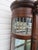 Late 1800s Large Tall Tiger Oak Leaded Stain Glass Curio Cabinet Cupboard 6573 For Sale - Image 14 of 18