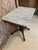 Victorian Antique Rustic Equestrian Marble Table For Sale - Image 3 of 12
