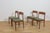 1960s Mid-Century Teak Model 26 Dining Chairs by Henry Kjærnulf for Korup Stolefabrik, Denmark, 1960s, Set of 4 For Sale - Image 5 of 18