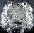 19th Century English Art Nouveau Sterling Silver Repoussé Nut Dish For Sale In Chicago - Image 6 of 6