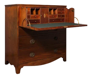 1800s Antique Georgian English Secretaire Cabinet