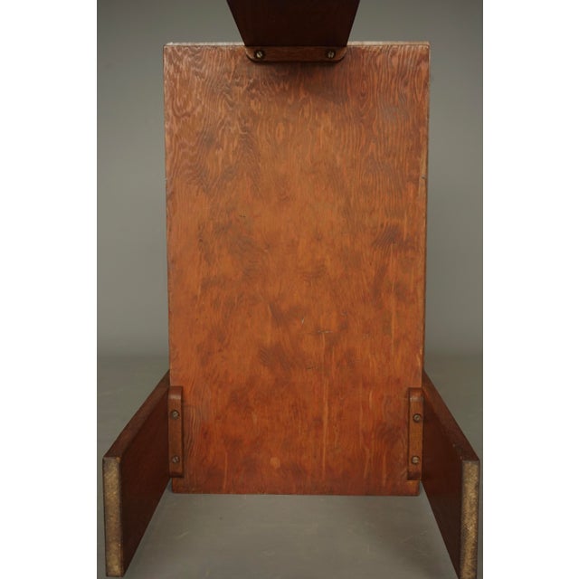 Brown Hague School Side Table from Cor Alons, 1920s For Sale - Image 8 of 18