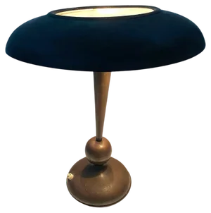 Mid-Century Brass Table Lamp by Oscar Torlasco, 1950s