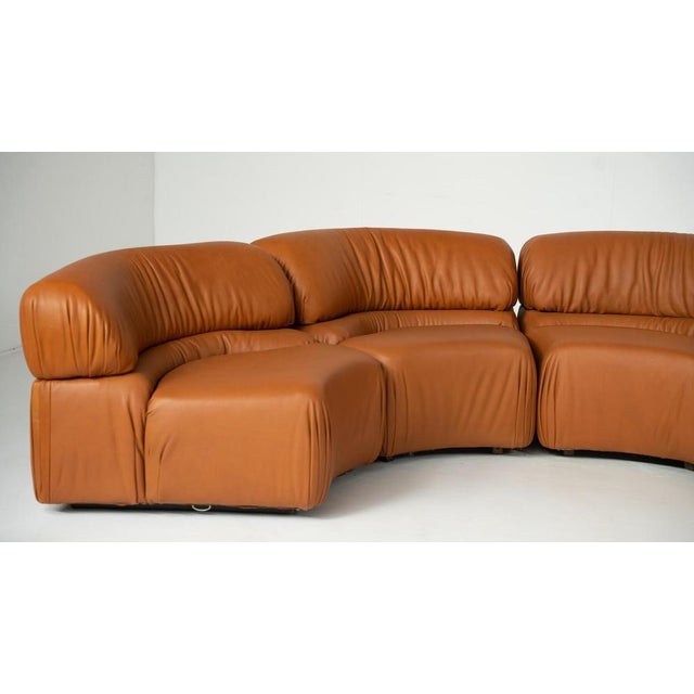 1970s Cosmos DS28 Modular Sofa by Ulbald Klug & De Sede, 1970, Set of 5 For Sale - Image 5 of 15