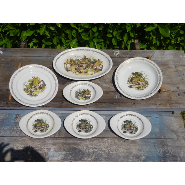 Antique Earthenware Serving Dishes by Keller & Guérin for Lunéville, 1890s, Set of 4 For Sale - Image 13 of 14