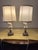Add classic Hollywood Regency elegance to your space with this gorgeous, matching pair of vintage mid-century cherub table...
