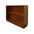 Mid-Century Modern Vintage Mid-Century Streamline Moderne Low 2-Tier Wood Bookshelf. For Sale - Image 3 of 8