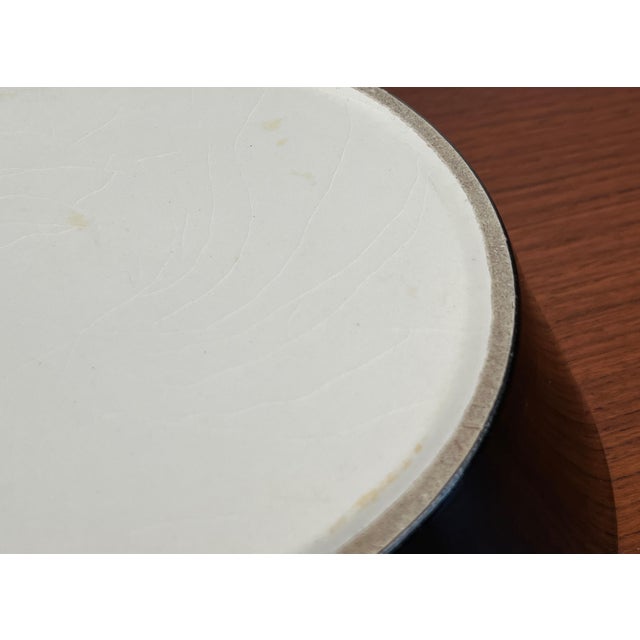 Mid-Century Minimalist Ceramic Fruit Bowl, 1960s For Sale - Image 9 of 12