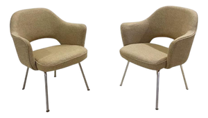 Executive Armchairs by Eero Saarinen for Knoll, 1950-1960s, Set of 2