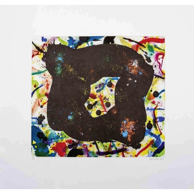 Sam Francis, Untitled, Original Lithograph, 1994 For Sale - Image 3 of 3
