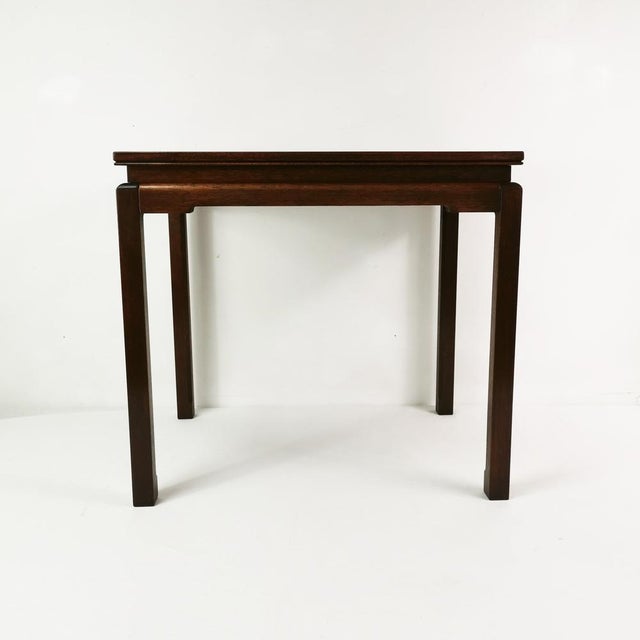 Mid-Century Modern Mid-Century Mahogany Coffee Table, Denmark, 1970s For Sale - Image 3 of 15