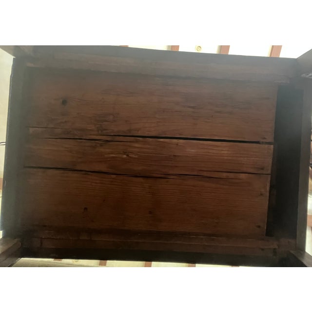 Late 18th Century Georgian Side Table, Hand-Crafted Pine, England For Sale - Image 9 of 11