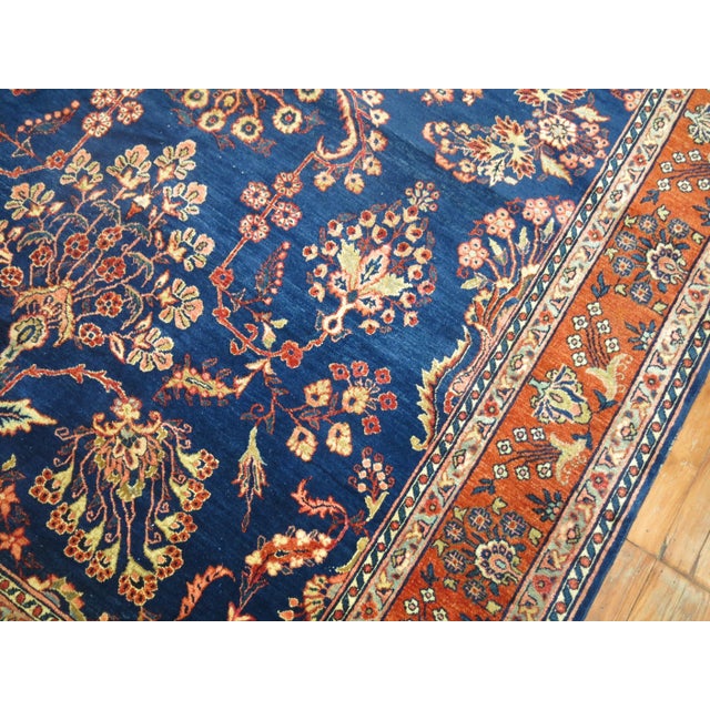 Stunning early 20th century Persian Sarouk Mohajeran rug. 7'1'' x 10'6'' Before the 1920s the Sarouk design was the most...