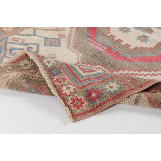 1960s Eclectic Living Room or Kitchen Rug For Sale - Image 9 of 10
