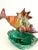 Green 1950s French Vallauris Kitsch Fish Bowl For Sale - Image 8 of 10