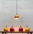 Mid-Century German Space Age Metal Ball Pendant Lamps, Set of 2 For Sale - Image 9 of 18