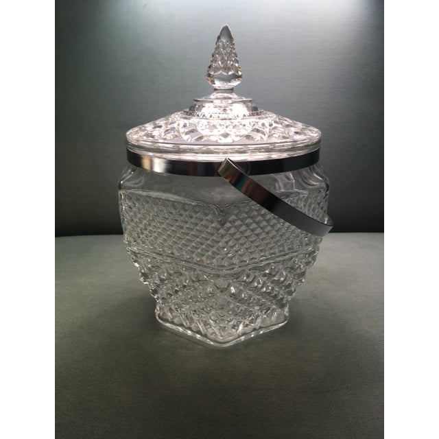 Mid 20th Century Mid 20th Century Anchor Hocking “Wexford” Ice Bucket For Sale - Image 5 of 11