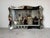 Large- 1960s Italian Hollywood Regency Scalloped Etched Beveled Wall Mirror For Sale - Image 4 of 13