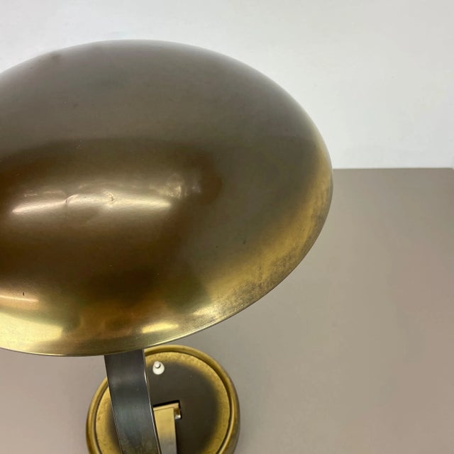 German Bauhaus Brass 6751 Desk Light from Kaiser Leuchten, Germany, 1950s For Sale - Image 16 of 18
