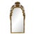 Antique French Rococo Gold Giltwood 65" Harvest Carved Fruit Basket Wall Mirror For Sale