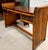 Stunning mid-century modern Paul Frankl attributed desk/console table, fully refurbished. One of a kind, Stacked bamboo...