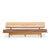 Richard Stein for Knoll Model 700 Mid Century Birch Daybed Sofa This daybed measures: 76 wide x 41 wide x 24 inches high,...