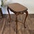 Mid 20th Century Walnut Hand-Carved French Provincial Side Table For Sale - Image 13 of 15