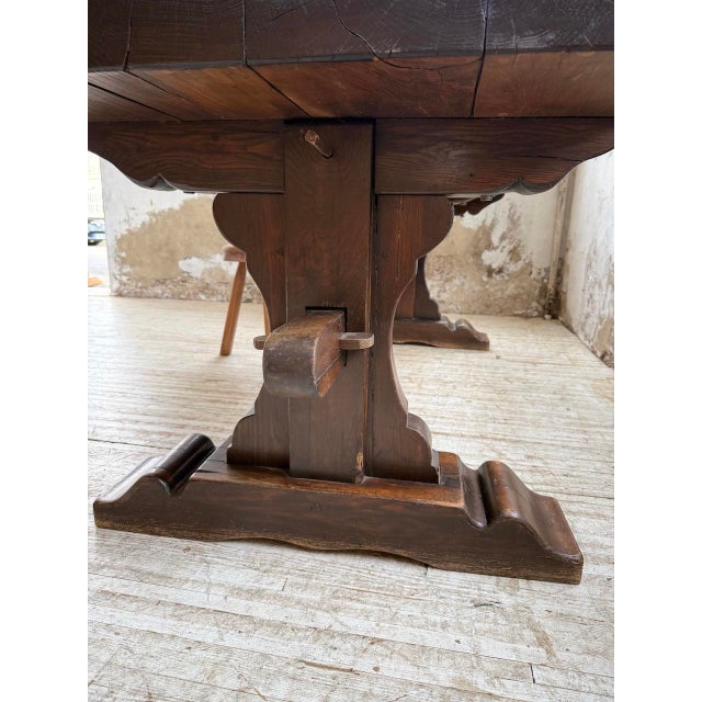 Oak Monastery Table, 19th Century For Sale - Image 14 of 18