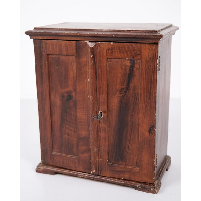 Antique Miniature/Model Furniture in Oak with Hand-Forged Fittings, 1840s For Sale - Image 5 of 12