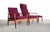 Set of 2 Teak Danish Modern Lounge Chairs w/ an Ottoman by Soren J. Ladefoged, ca. late 1950s, Denmark This set is a must...