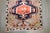 Square Turkish Kars Mini Rug no. j4225 For Sale - Image 4 of 4
