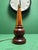Mid-Century Scandinavian Turned Teak Table Lamp, 1960s For Sale - Image 6 of 10
