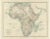 Antique Map of Africa, 1903, Paper For Sale