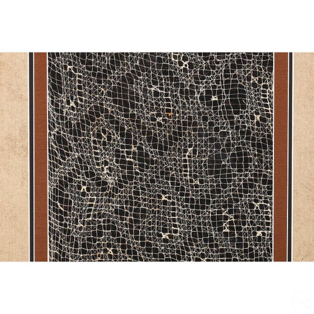 American Framed Pre-Columbian Gauze Textile Panel Chancay Culture For Sale - Image 3 of 8