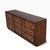 Wood 1970s Brutalist Lowboy Dresser With Sculptural Geometric Facade For Sale - Image 7 of 18