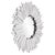 Kenneth Ludwig Chicago Durango Round White Mirror For Sale - Image 4 of 9
